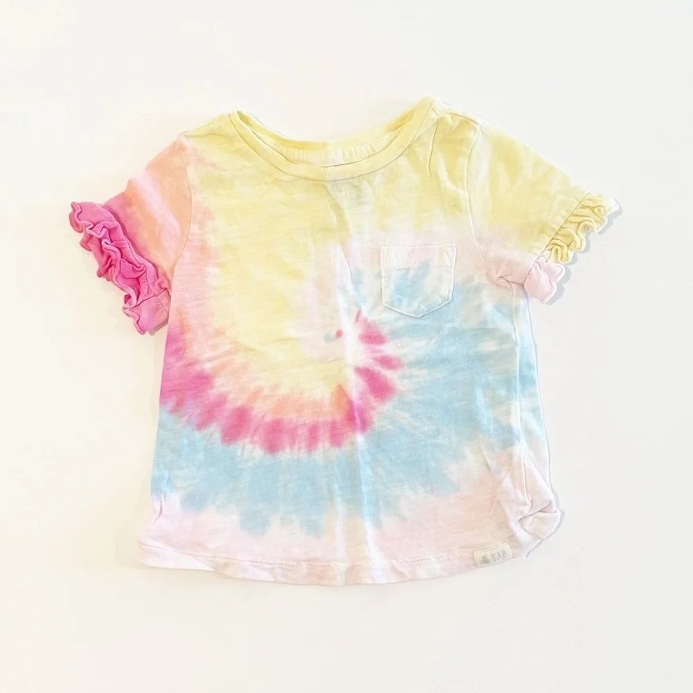 GAP 18-24M short sleeve tie dye tees